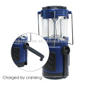 IP54 Bule Body ABS 300Mah Ni-mh Batterie 5 LED Rechargeable Stretch Bivouac Lantern